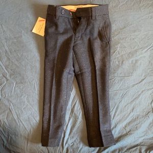 Isaac Mizrahi boy wool pants navy size 2T NWT!